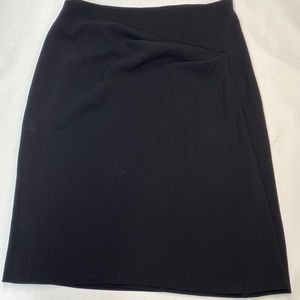 Talbots Petites Black Skirt knee length